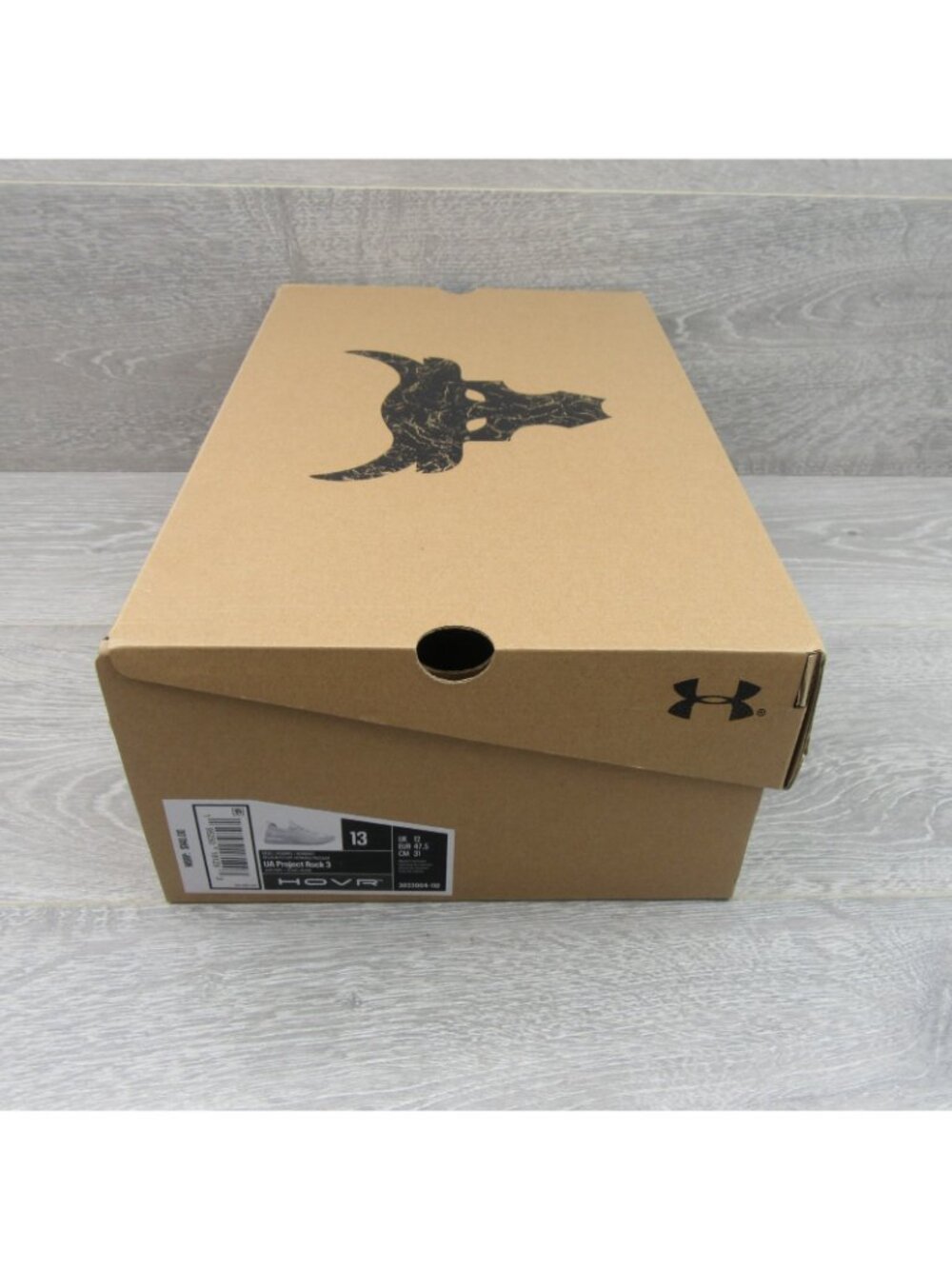 Under Armour Project Rock 3 Training Shoes Mens Size 13 White NEW - Picture 13 of 15